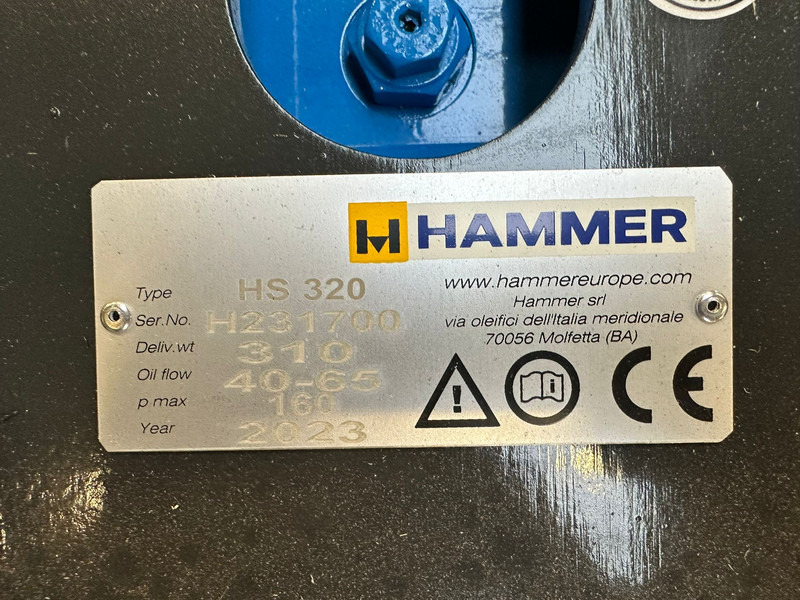 Nieuw Hydraulische hamer Hammer HS320: afbeelding 9