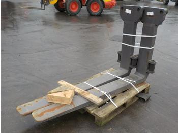 Vorken voor Heftruck Set of Forklift Forks (2 of): afbeelding 1
