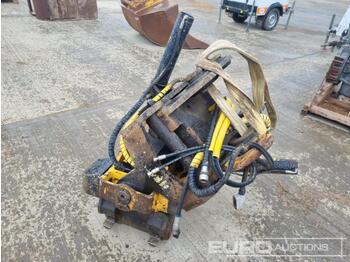  2008 Engcon Hydraulic Rotating Tilting QH, S70 QH 80mm Pin to suit 20 Ton Excavator - Snelwissel