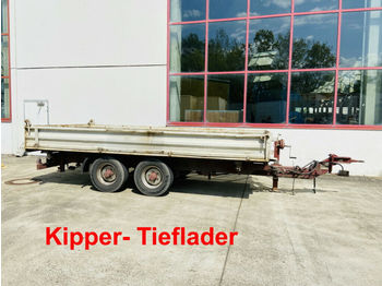 Kipper aanhangwagen Blomenröhr  Tandemkipper- Tieflader: afbeelding 1