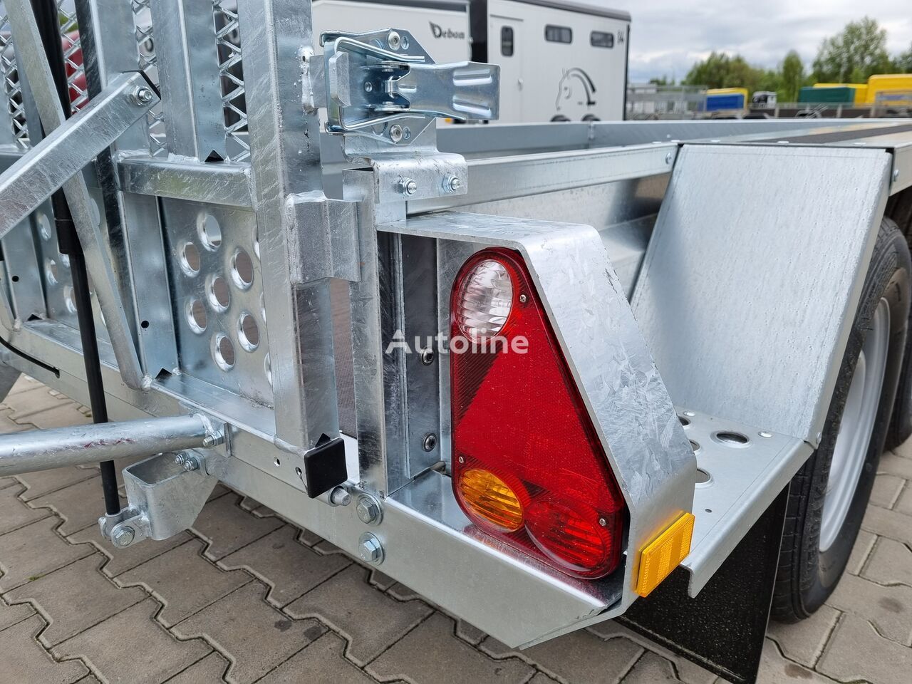 Nieuw Machinetransporter Brenderup MT2600 260x127cm GVW 2600 kg machine transporter mini excavator: afbeelding 11