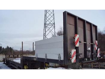 Broshuis 3 akslet Jumbo semitrailer m/6 meter uttrekk  - Aanhangwagen