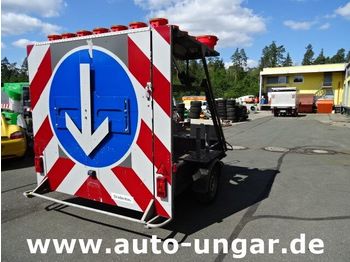  Mersch AT-15EAL Strassenabsperrung Warnleitanhänger - Chassis aanhangwagen