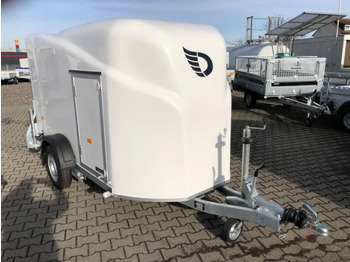 Nieuw Gesloten aanhangwagen Cheval Liberté - Liberte Debon Cargo 2 Poly + Türe weiß 1300 kg, 100 km/h, 300x155x168cm: afbeelding 1