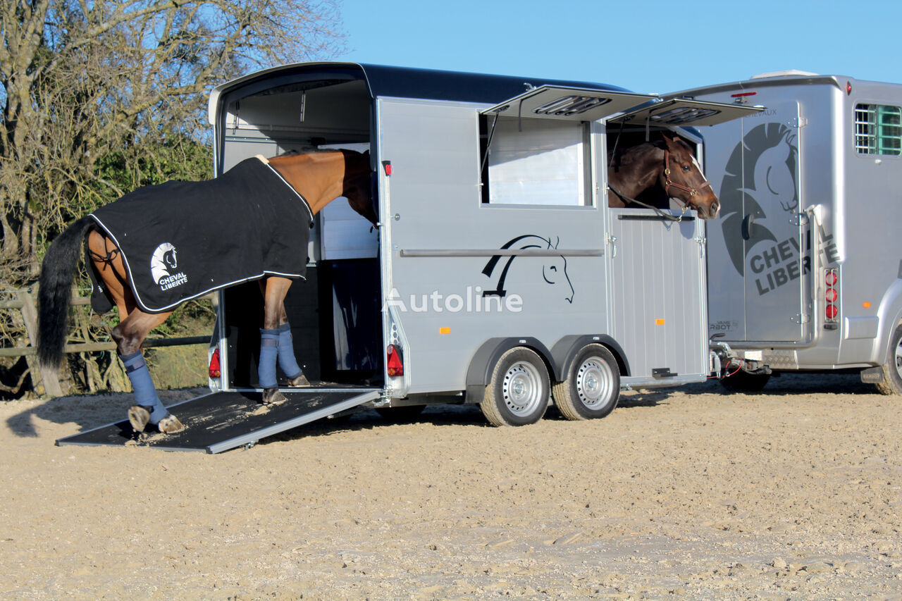 Nieuw Paardentrailer Cheval Liberté Maxi 2 Duomax trailer for 2 horses GVW 2600kg tack room saddle: afbeelding 12