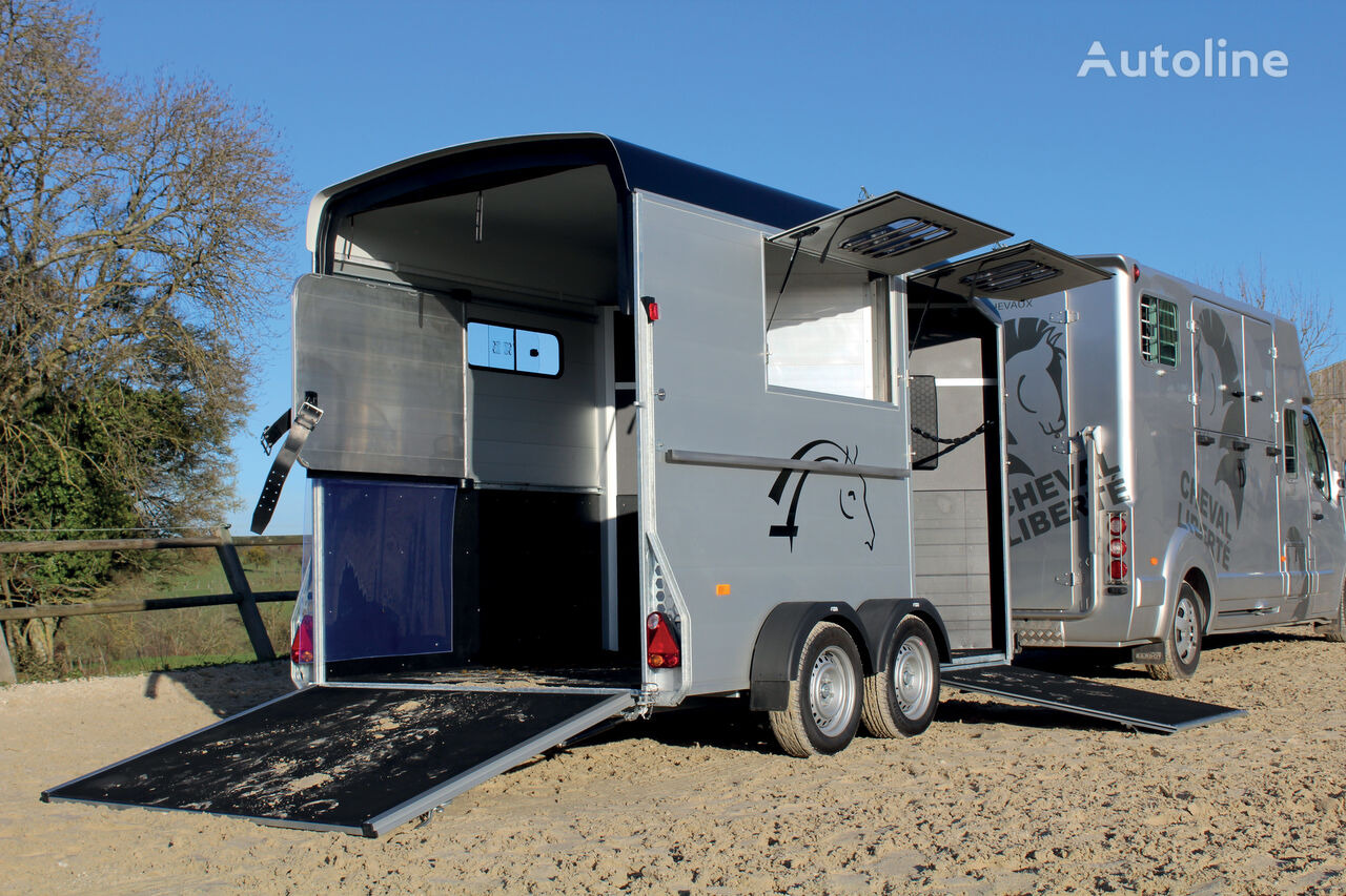 Nieuw Paardentrailer Cheval Liberté Maxi 2 Duomax trailer for 2 horses GVW 2600kg tack room saddle: afbeelding 11