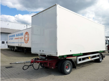 Fliegl ZWP180 Wechself mit Koffer BPW-Eco Durchladeeinr - Containertransporter/ Wissellaadbak aanhangwagen