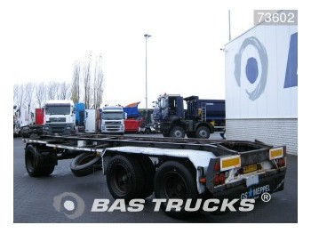 GS Meppel Steelsuspension AC-2800 N - Containertransporter/ Wissellaadbak aanhangwagen