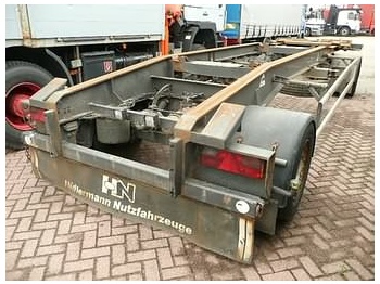HUEFFERMANN TRASH CONTAINER - Containertransporter/ Wissellaadbak aanhangwagen