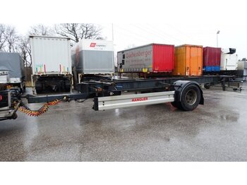 Hangler 1-Achs Lafette ohne Koffer - Containertransporter/ Wissellaadbak aanhangwagen