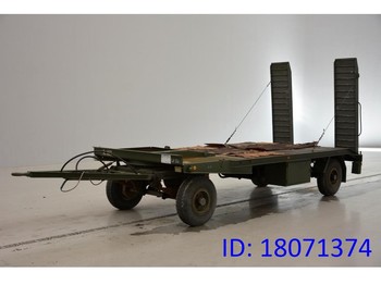 MOL Low bed trailer - Dieplader aanhangwagen