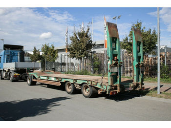Dieplader aanhangwagen Müller-Mitteltal T3 hydraulische Rampen Verbreiterbar