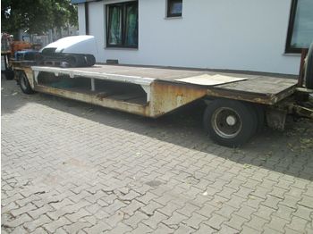 Dieplader aanhangwagen Tieflader