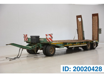 Dieplader aanhangwagen GHEYSEN & VERPOORT Low bed trailer: afbeelding 1