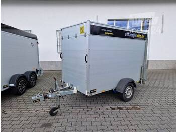  Anssems - Alu Deckelanhänger GTB 1200 153cm Innenhöhe Zurrsystem Heckrampe gebraucht - Gesloten aanhangwagen