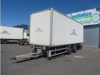 Gesloten aanhangwagen Samro fourgon / box