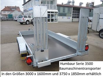 Nieuw Aanhangwagen Humbaur - HS253718 Baumaschinentransporter mit Auffahrbohlen: afbeelding 1