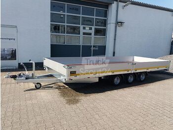  Eduard - Multitrailer Tridem 3500kg 556x220cm Alurampen - Machinetransporter