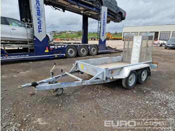  Indespension 8'x 4' Twin Axle Plant Trailer, Ramp - Machinetransporter