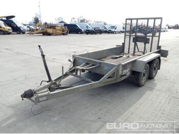  Indespension Twin Axle Plant Trailer, Ramp - Machinetransporter