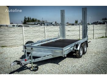 Open/ Plateau aanhangwagen voor het vervoer van zwaar materieel NIEWIADOW: afbeelding 1