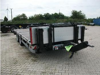 ES-GE Tandemanhänger mit Containerverr. u. Rampen - Open/ Plateau aanhangwagen