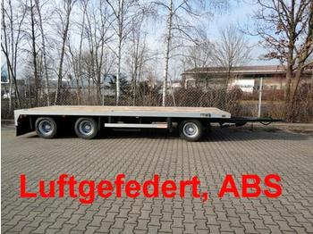 Goldhofer 3 Achs Plato- Tieflader- Anhänger - Open/ Plateau aanhangwagen