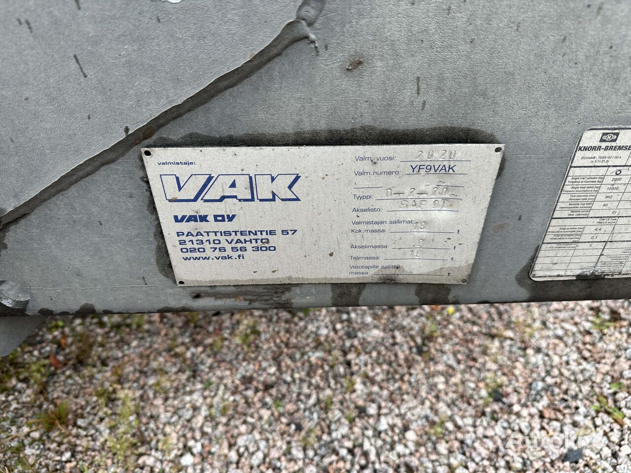 Dolly aanhanger SAF D-2-20: afbeelding 2