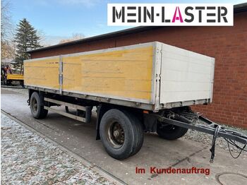 Open/ Plateau aanhangwagen Schmitz Cargobull Baustoffpritsche 1. Hand NL 14.230 kg: afbeelding 1
