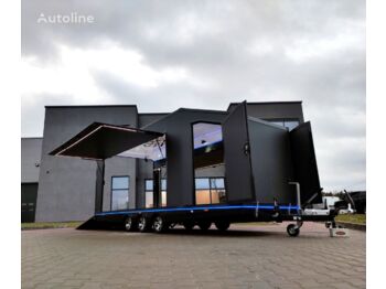 Nieuw Autotransport aanhangwagen TA-NO SPORT TRANSPORTER 60 PREMIUM enclosed car trailer 6 x 2.3 m: afbeelding 1