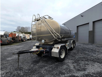Magyar 3 AXLES - INSULATED STAINLESS STEEL TANK 17000L 1 COMP - Tank aanhanger