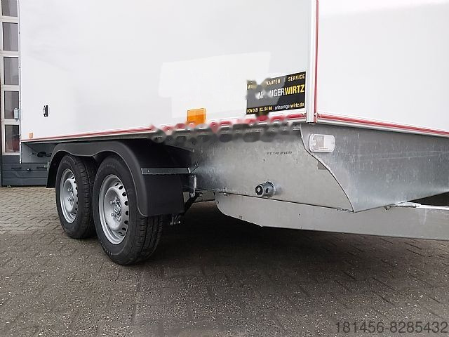 Nieuw Verkoopwagen trailershop 300x200x210cm Sandwich Koffer Hecktüren sofort Abverkauf: afbeelding 3
