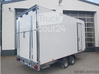 Nieuw Verkoopwagen trailershop Mobile Werkstatt leer Rampe Seitentür 230V Licht: afbeelding 2