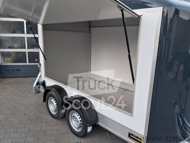 Nieuw Verkoopwagen trailershop Verkaufsanhänger Infostand mit Laderampe: afbeelding 3