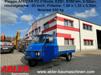 PIAGGIO APECAR P2 216 ccm - Bestelwagen open laadbak