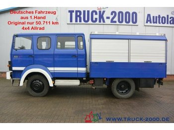 Bestelwagen gesloten laadbak, Bestelwagen met dubbele cabine Iveco 90-16 Turbo 4x4 Ideal Expedition-Wohnmobil 1.Hd: afbeelding 1