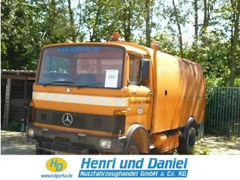MERCEDES-BENZ 809 Kehrmaschine - Bestelwagen