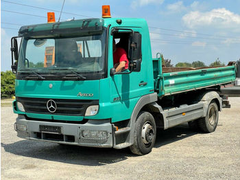 Kipper bestelwagen Mercedes-Benz 822K Meiller Kipper 3 Seiten, 2xAHK: afbeelding 1