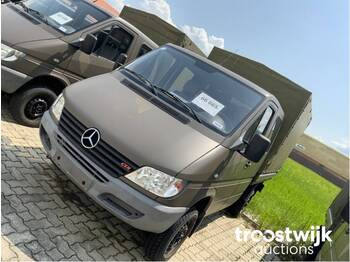 Schuifzeilen bestelwagen, Bestelwagen met dubbele cabine Mercedes-Benz Sprinter C-N1-313CDI - Pritsche: afbeelding 1