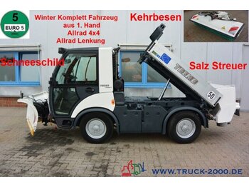 Kipper bestelwagen Multicar Tremo X56 Winterdienst Schild + Streuer + Besen: afbeelding 1