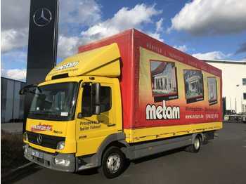 Schuifzeilen bestelwagen Mercedes-Benz Atego 818 Pritsche/Plane 7,10m
