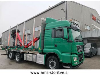 Uitrijwagen, Vrachtwagen MAN TGS 26.500  6X4 Hydrodrive mit Kran: afbeelding 1