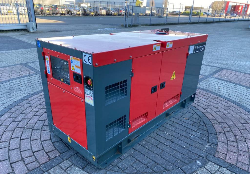 Industrie generator Bauer GFS-40KW ATS 50KVA Diesel Generator 400/230V NEW: afbeelding 4