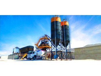 FABO COMPACT-120 CONCRETE PLANT | CONVEYOR TYPE | AVAILABLE IN STOCK - Betoncentrale