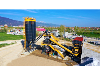FABO COMPACT-120 CONCRETE PLANT | CONVEYOR TYPE | AVAILABLE IN STOCK - Betoncentrale