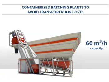 SEMIX Compact Concrete Batching Plant Containerised - Betoncentrale