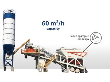 SEMIX Concrete Mixing Plant 60S - Betoncentrale