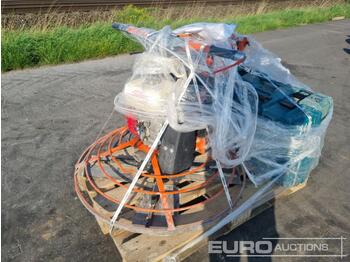  Pallet of Makita Drill (2 of), Power Trowel - Betonmachine