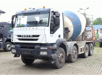 Betonmixer Iveco Trakker 360 8x4 / Mischer 9m³ / Klima