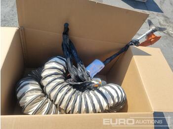  Pallet of Heating Hoses, Stihl Cutter - Bouwmaterieel